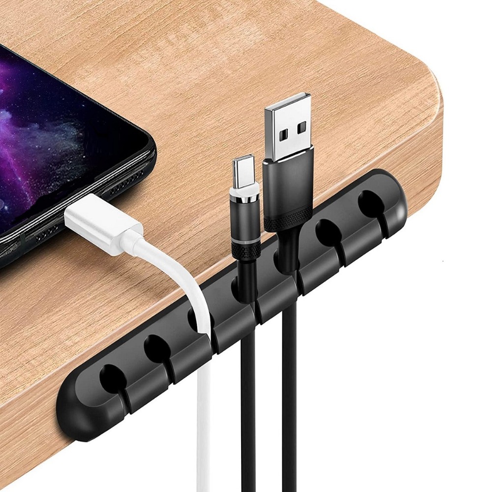 New Black Cable Organizer Flex - огляд і ціна Cable Lock Flexible
