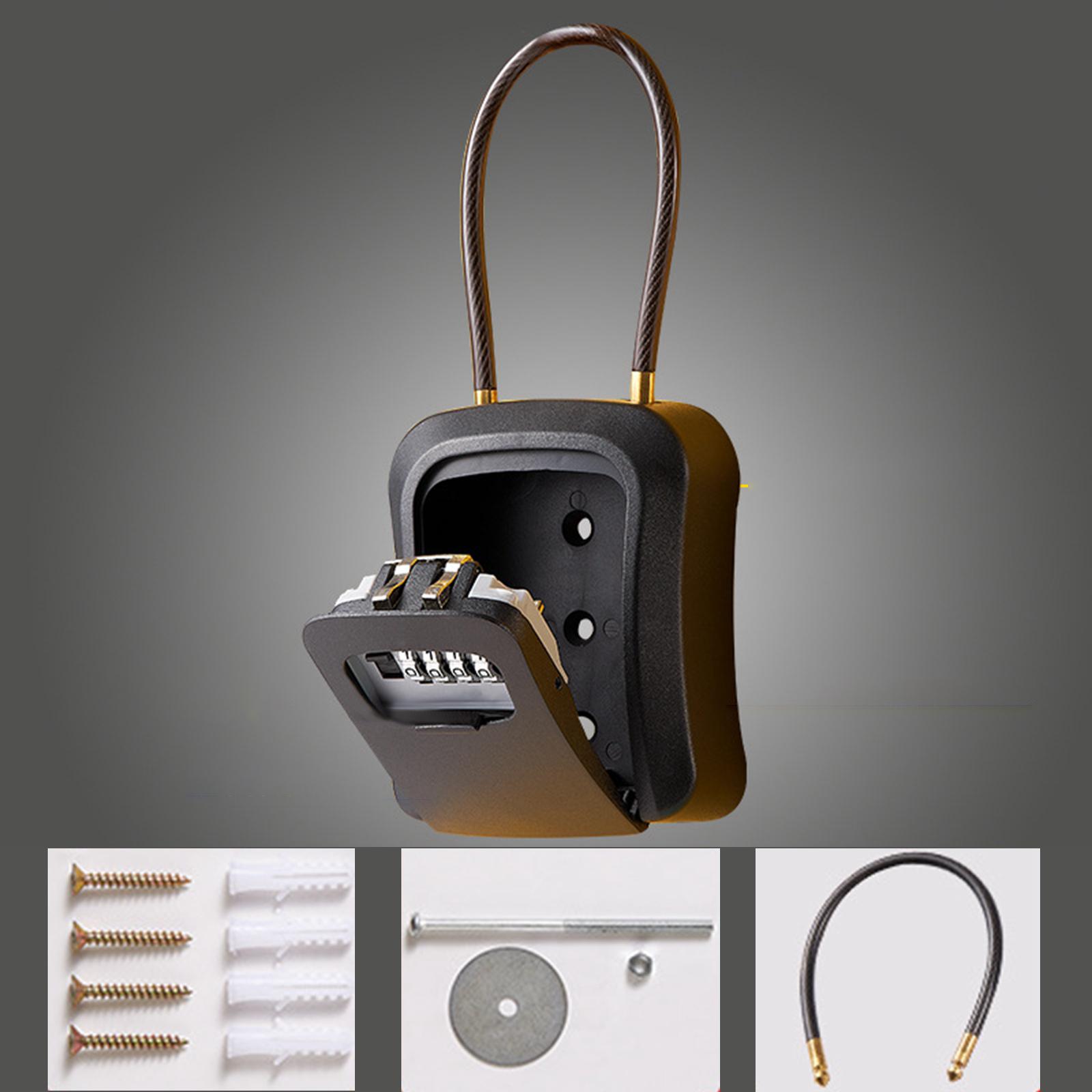 Key Lock Box Key Security Box  - огляд і ціна Chain Lock Combination